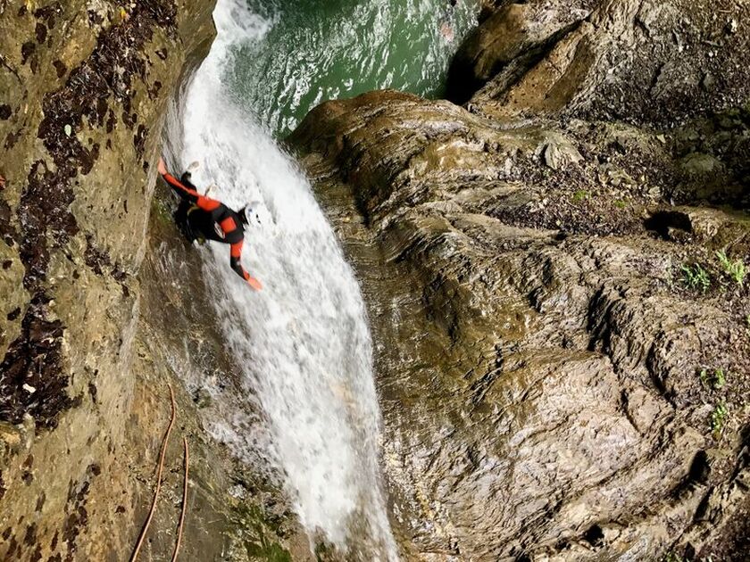 © Kennismaking met canyoning - Bureau des guides
