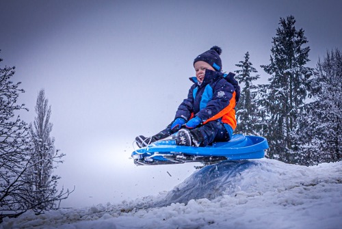Aire de luge de Super Châtel