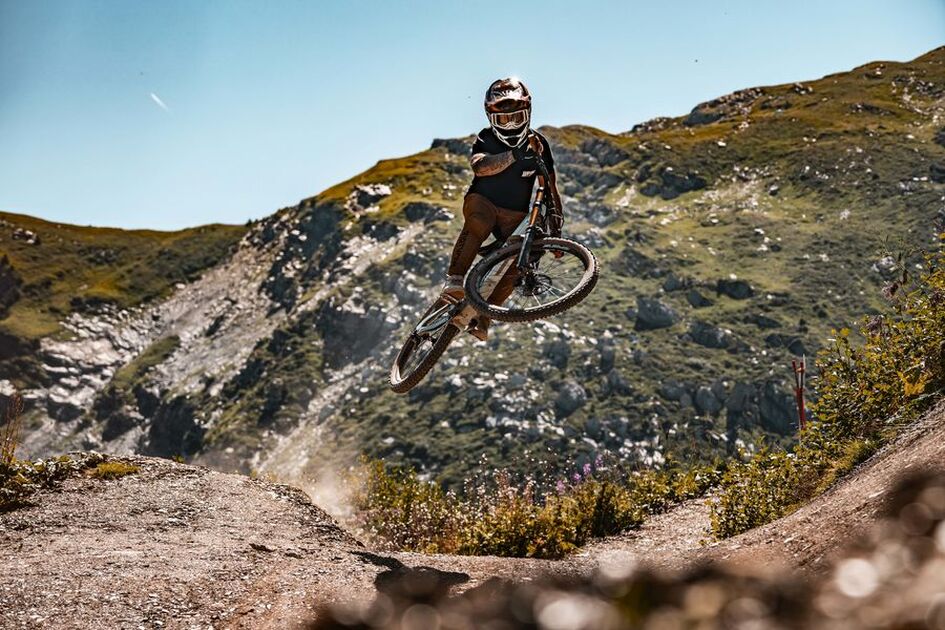 © Piste VTT la Vink line- Partie Supérieure - L.Meyer - Châtel
