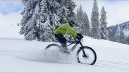 © VTT Électrique sur neige - Bike Leman