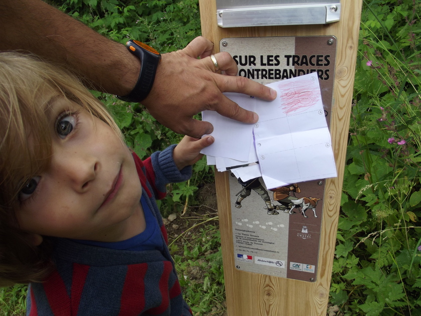 © "The Smugglers Way" audio trail - family circuit - Vieille Douane