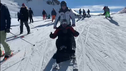 © Sortie Taxi-ski - Châtel Sensations