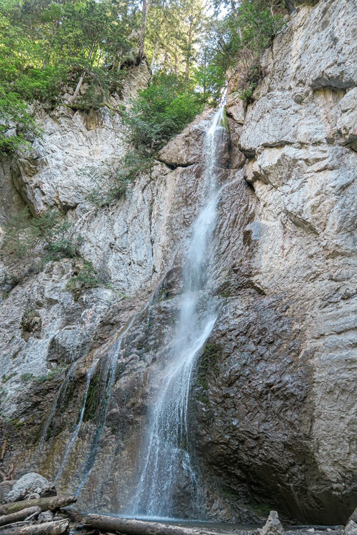 Sur Bayard par la Cascade