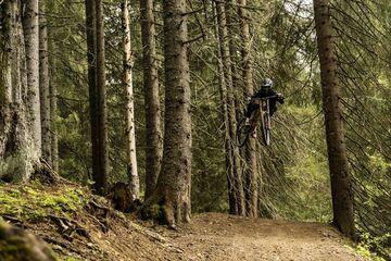 © Piste VTT Vink Line partie inférieure - L.Meyer - Châtel