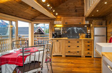 © Coin cuisine - Chalet les Loups - Dupuis Armelle