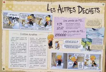 © Sentier de l'Éterlou - Second panneau sur les déchets - Châtel Tourisme