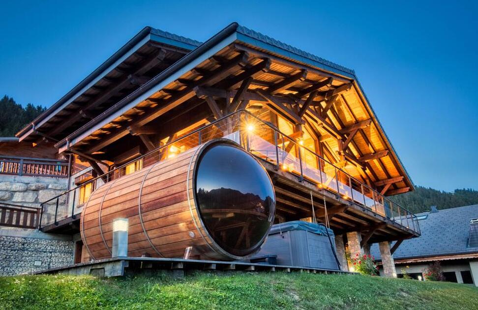 © Extérieur côté été - Chalets Bovard