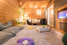 © Coin détente - Chalets Bovard