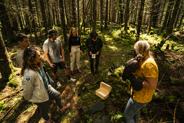 © Dans la peau d'un fauconnier - L.Meyer - Châtel