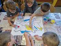 © Atelier coloriage - Club des Petits Montagnards - M.Ghezli - Mairie de Châtel