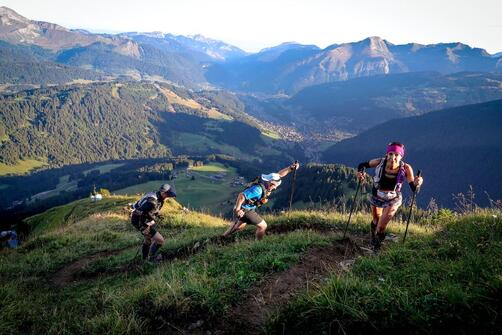 Ultra trail Morzine Avoriaz / Run through