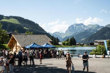 © Pot d'accueil & blind test_Châtel - L. Meyer Châtel