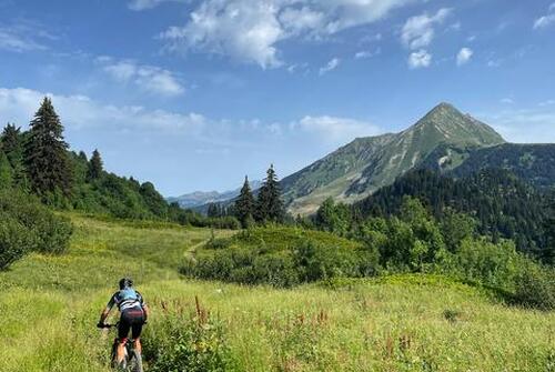 Sortie VTT enduro & E-bike dans la Vallée d'Abondance