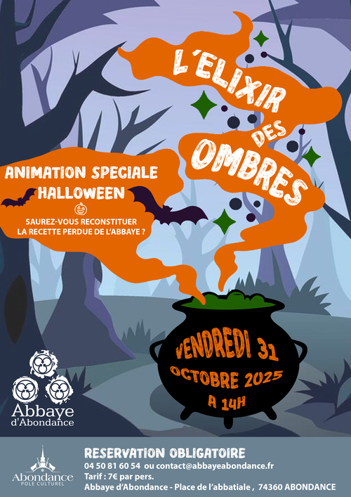 Halloween in de abdij | “Het Elixer van de Schaduwen”