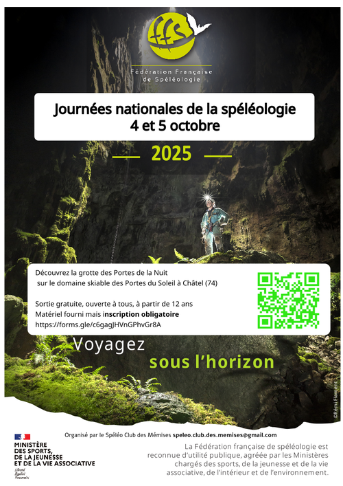 Journées Nationales de la Spéléologie