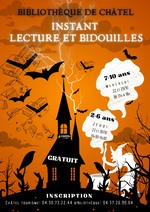 © Instant Lecture et bidouilles Halloween_Châtel - Bibliothèque de Châtel
