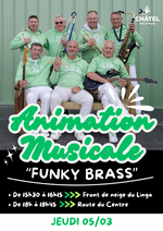© Animation musicale "Funky Brass"_Châtel - Châtel Tourisme