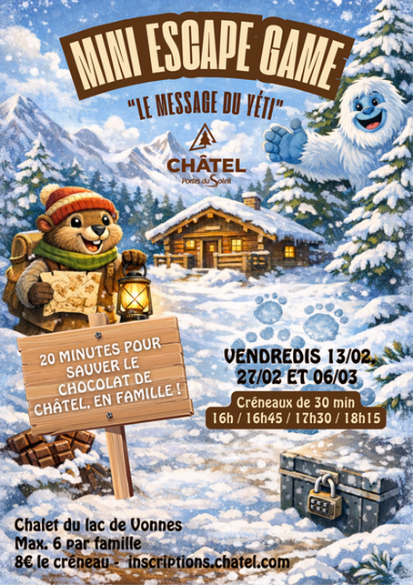Mini escape game "Le message du Yéti"