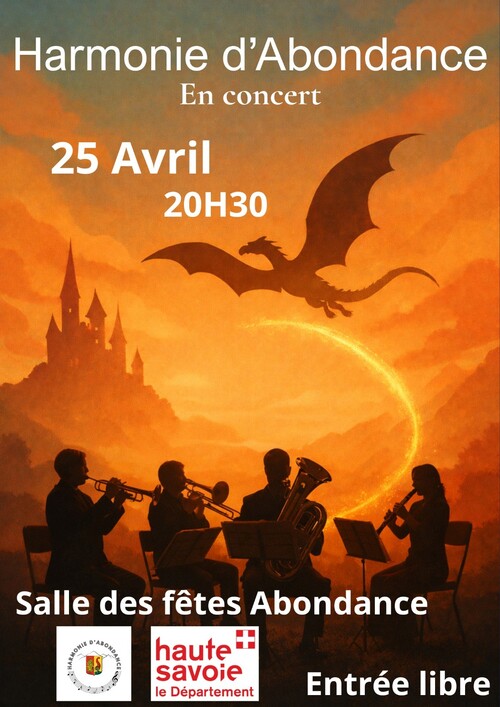 Spring Concert by the Abondance Harmony Orchestra