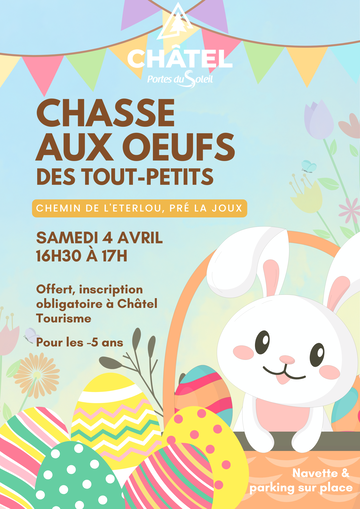 © Egg hunt for toddlers (under 5's)_Châtel - Châtel tourisme