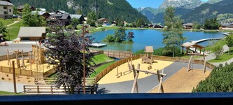 © Vue balcon en été - Desdaudey