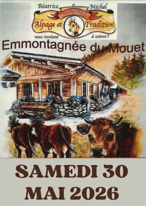 Emmontagnée au Mouët
