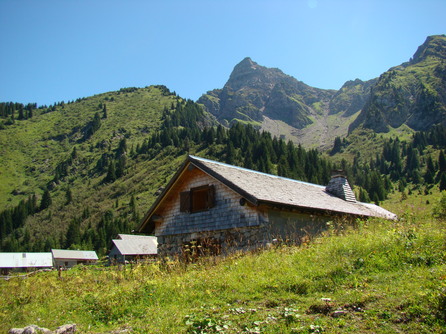Itinéraire pédestre : Chalets de Pertuis depuis Les Ogay