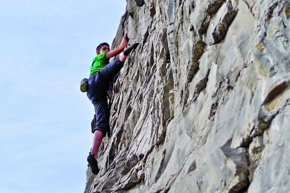 © Rocher d'escalade de Plaine Dranse - JF Vuarand