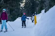 © Piste ludique Belette - Fromage Abondance - L.Meyer - Châtel
