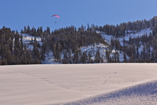 © Parapente en hiver - JF-Vuarand