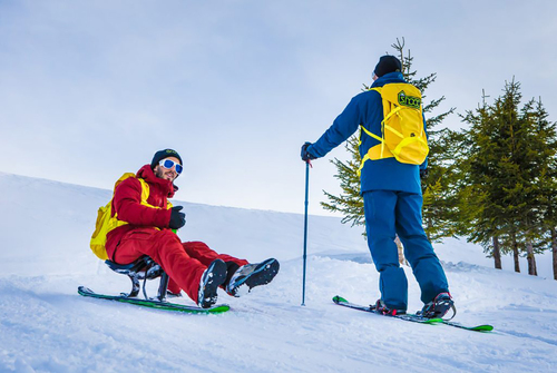 Trottinette-ski et le snooc