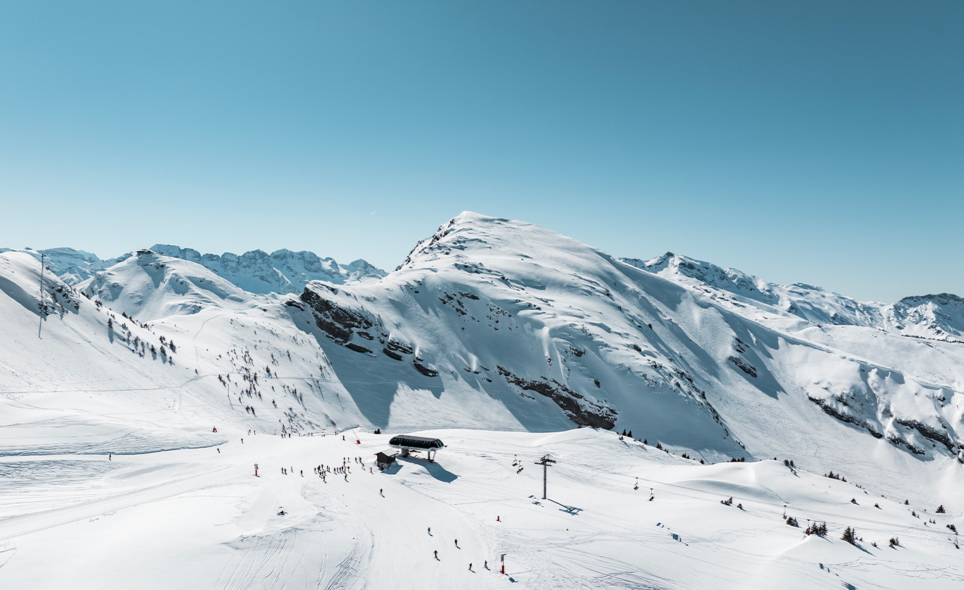 Domaine skiable de Châtel secteur Pré la Joux