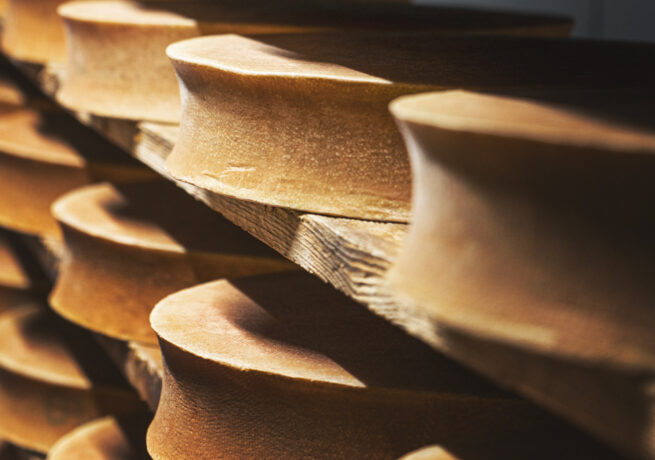Cave d'affinage de fromage d'Abondance à Châtel
