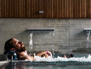 Instant détente au centre aquatique de Châtel