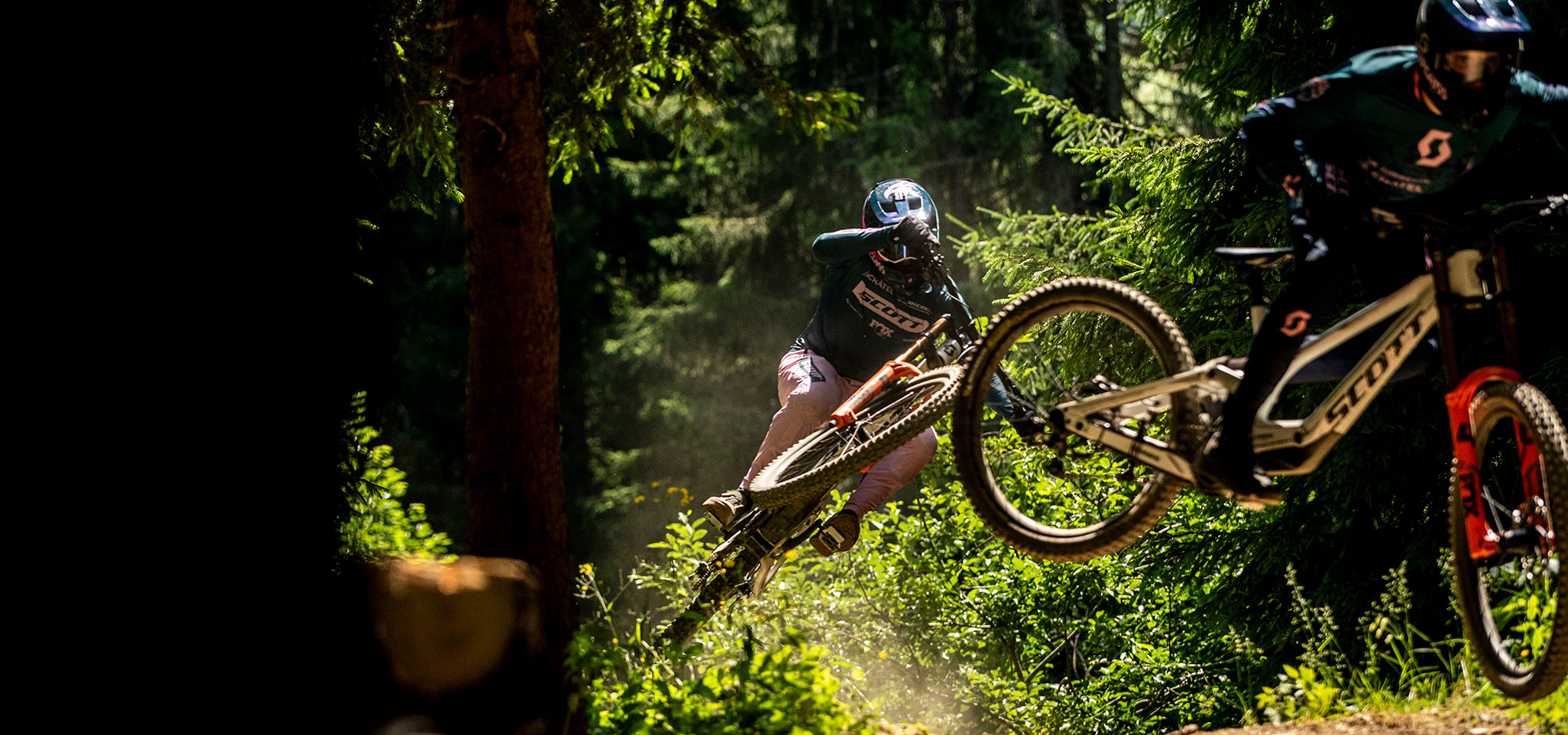 Bike park Châtel Scott dh factory