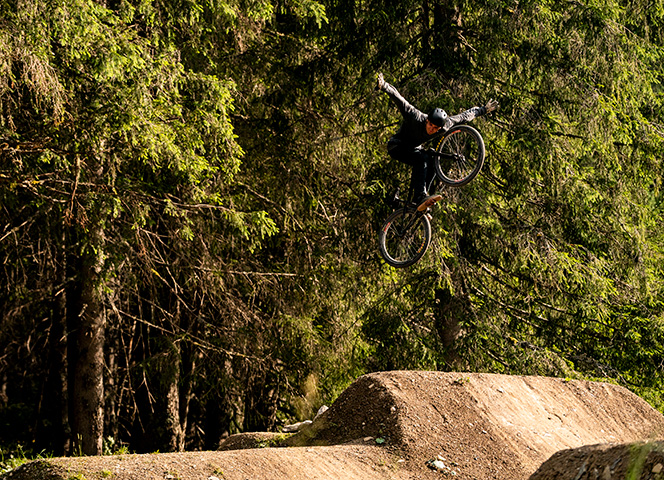 Terrain de dirt Bike park Châtel