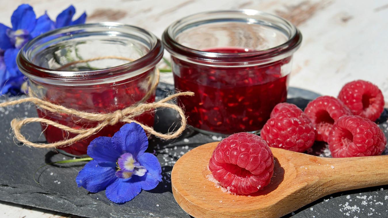 Confiture framboises©Pixabay 1348 x 760