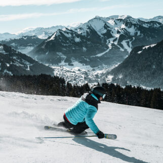 Sur les pistes à Barbossine