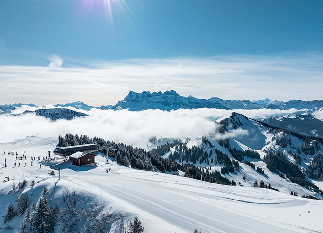 Ouverture domaine skiable Châtel