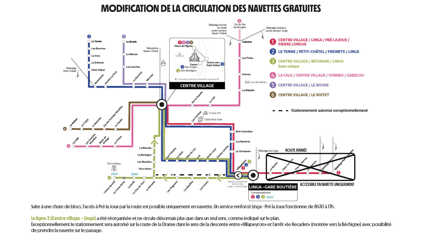 Nouveau plan de circulation des navettes 3