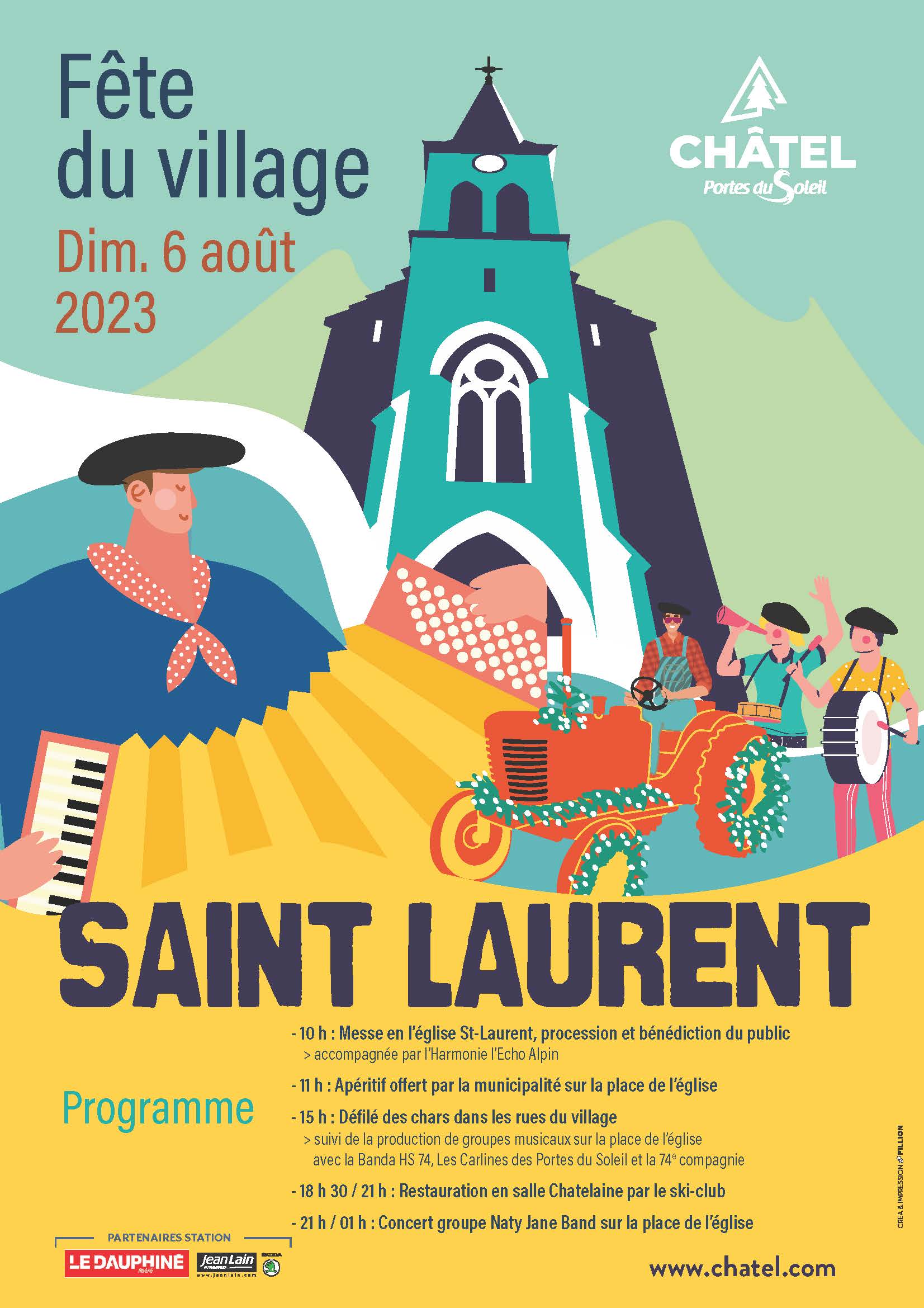 Affiche de la Saint Laurent