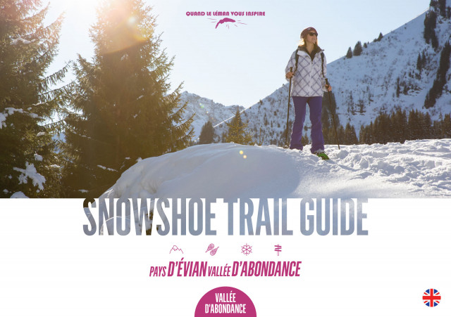 Snowshoe trail guide