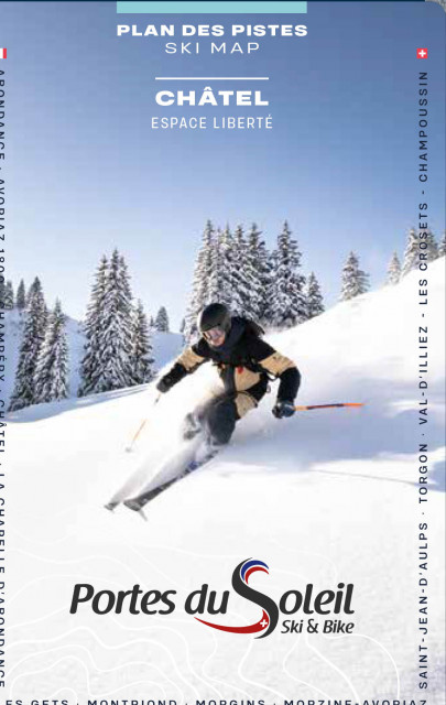 Ski map winter 2023.2024