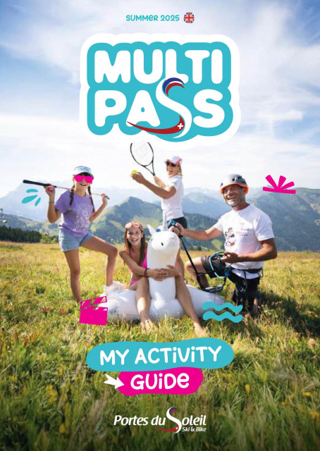 Multi Pass activities guide summer 2025