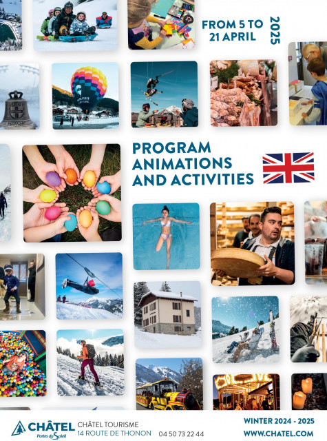 Animation and activities from 5th to 21st of April