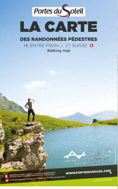 Portes du Soleil walking map