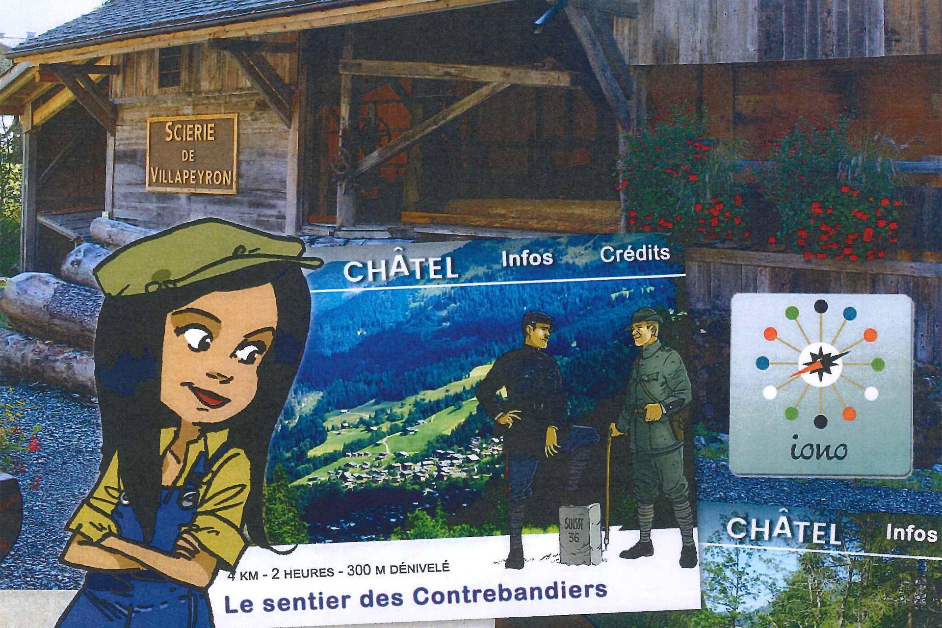 Discover Châtel with Chloé