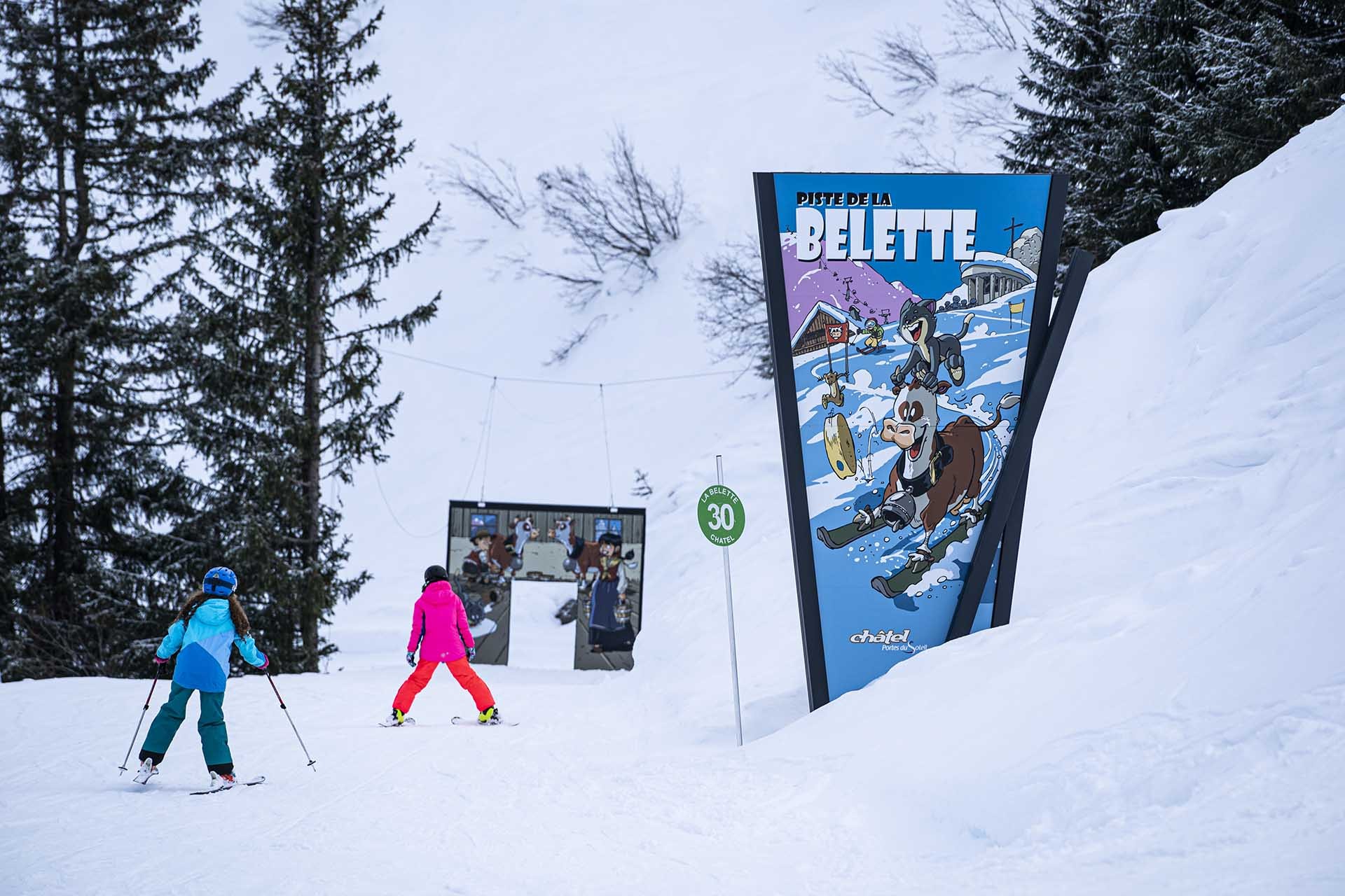 Les pistes ludiques