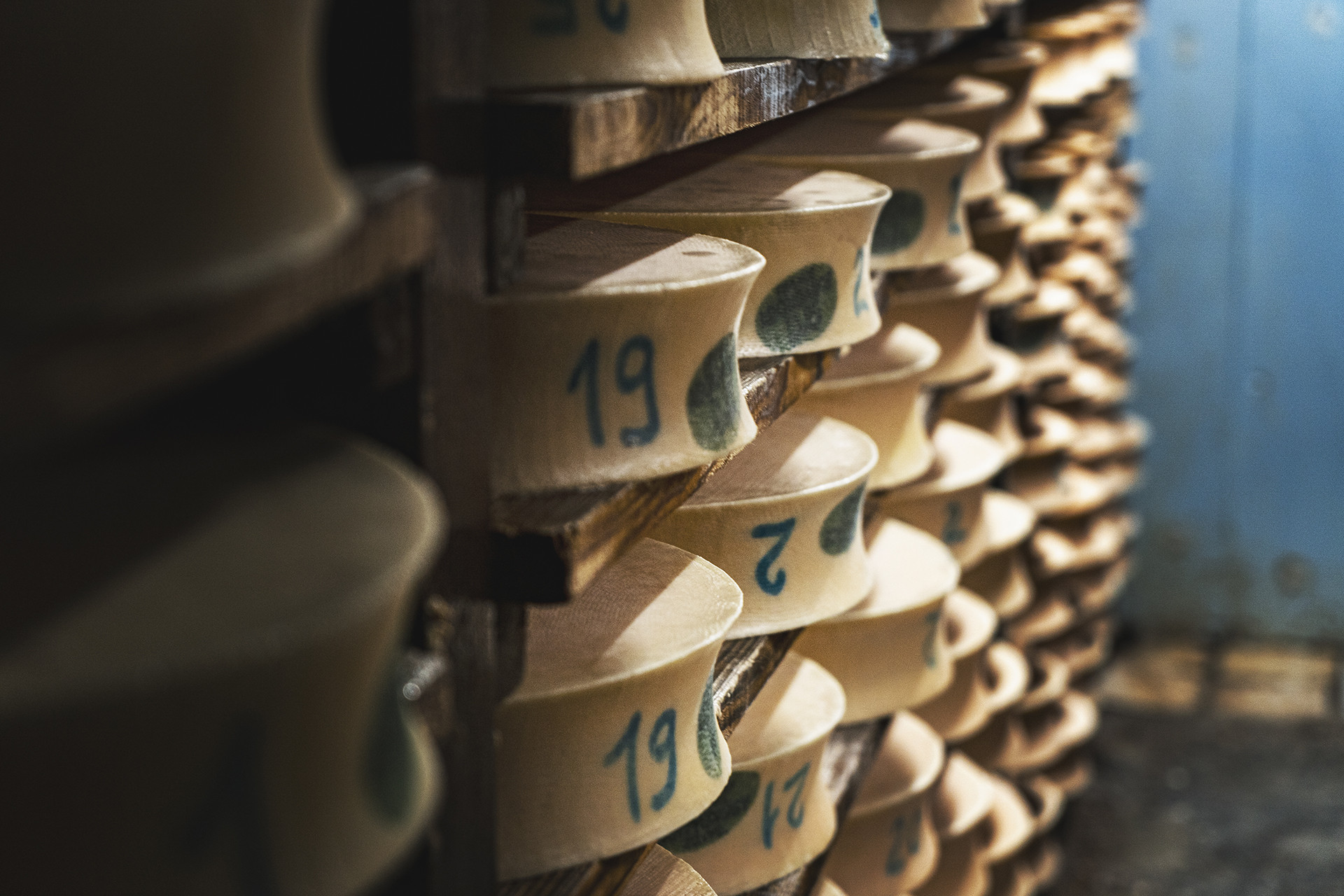 Fromagerie, cave d'affinage
