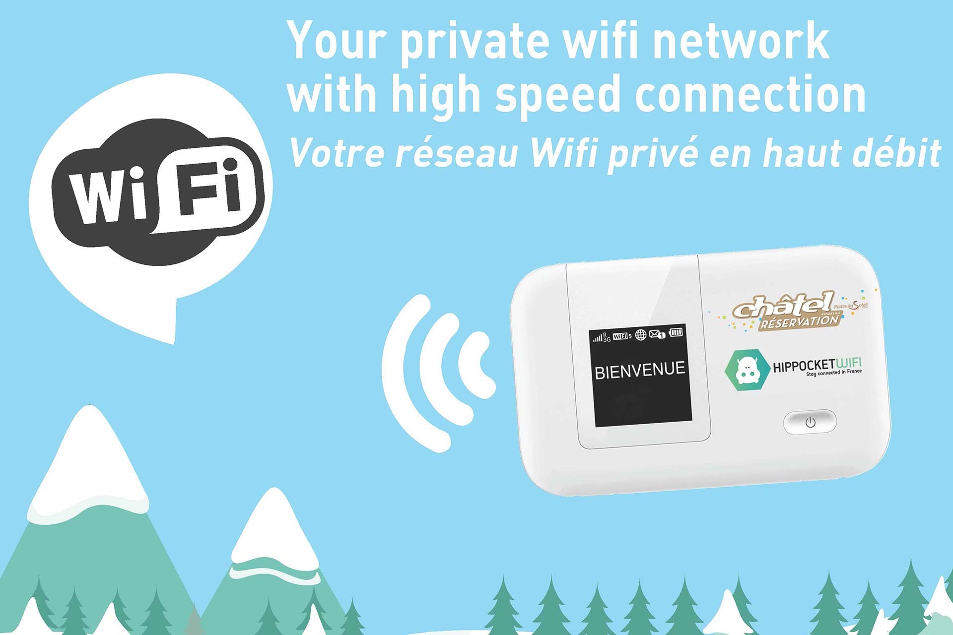 Wifi box rental